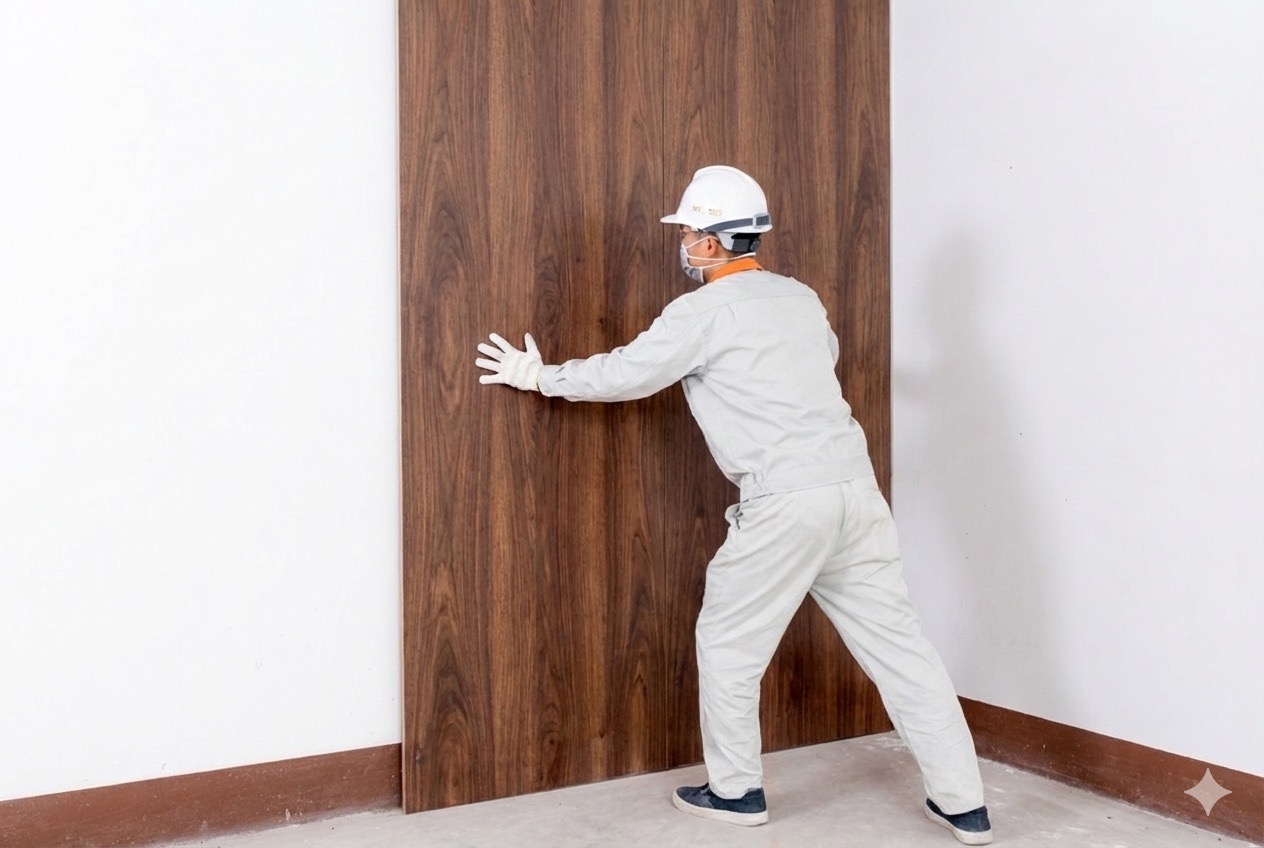 Cách thi công tấm nhựa ốp tường đúng kỹ thuật – Bền đẹp, chuẩn thẩm mỹ