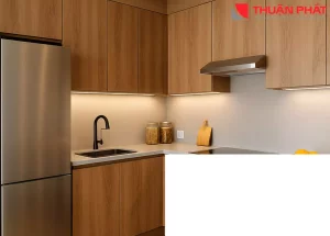 Chọn gỗ c&ocirc;ng nghiệp chất lượng cao gi&uacute;p đảm bảo về độ bền, t&iacute;nh thẩm mỹ của c&ocirc;ng tr&igrave;nh nội thất