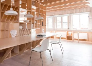 Nội thất làm bằng tấm plywood Nội thất làm bằng tấm plywood